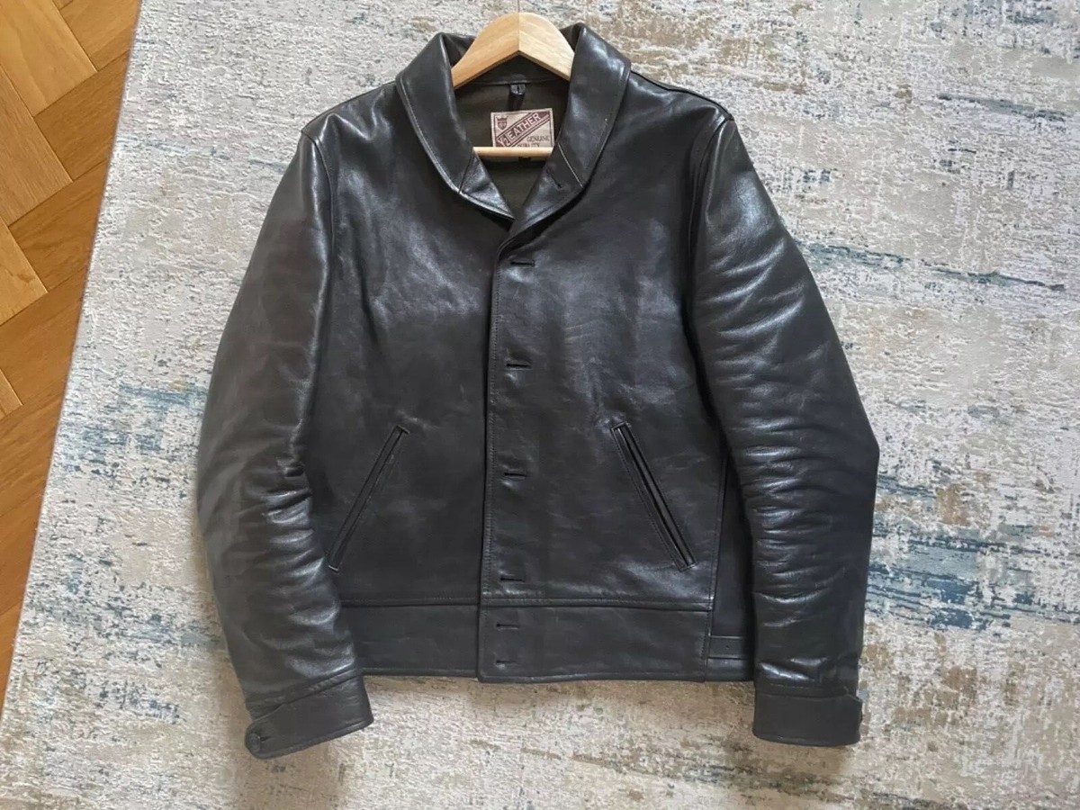 Y'2 Horsehide Leather Cossack Jacket size 40 | eBay