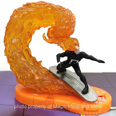 Wheels of Vengeance * GHOST SURFER #050 HeroClix CHASE rare miniature silver 50