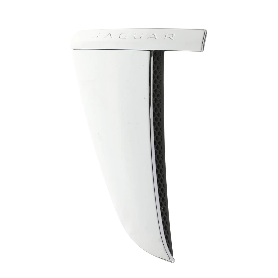 Guardabarros trasero izquierdo cromado moldura de ventilación cromado original Jaguar XF XFR XFR-S C2Z27973 Foto 2 de 4
