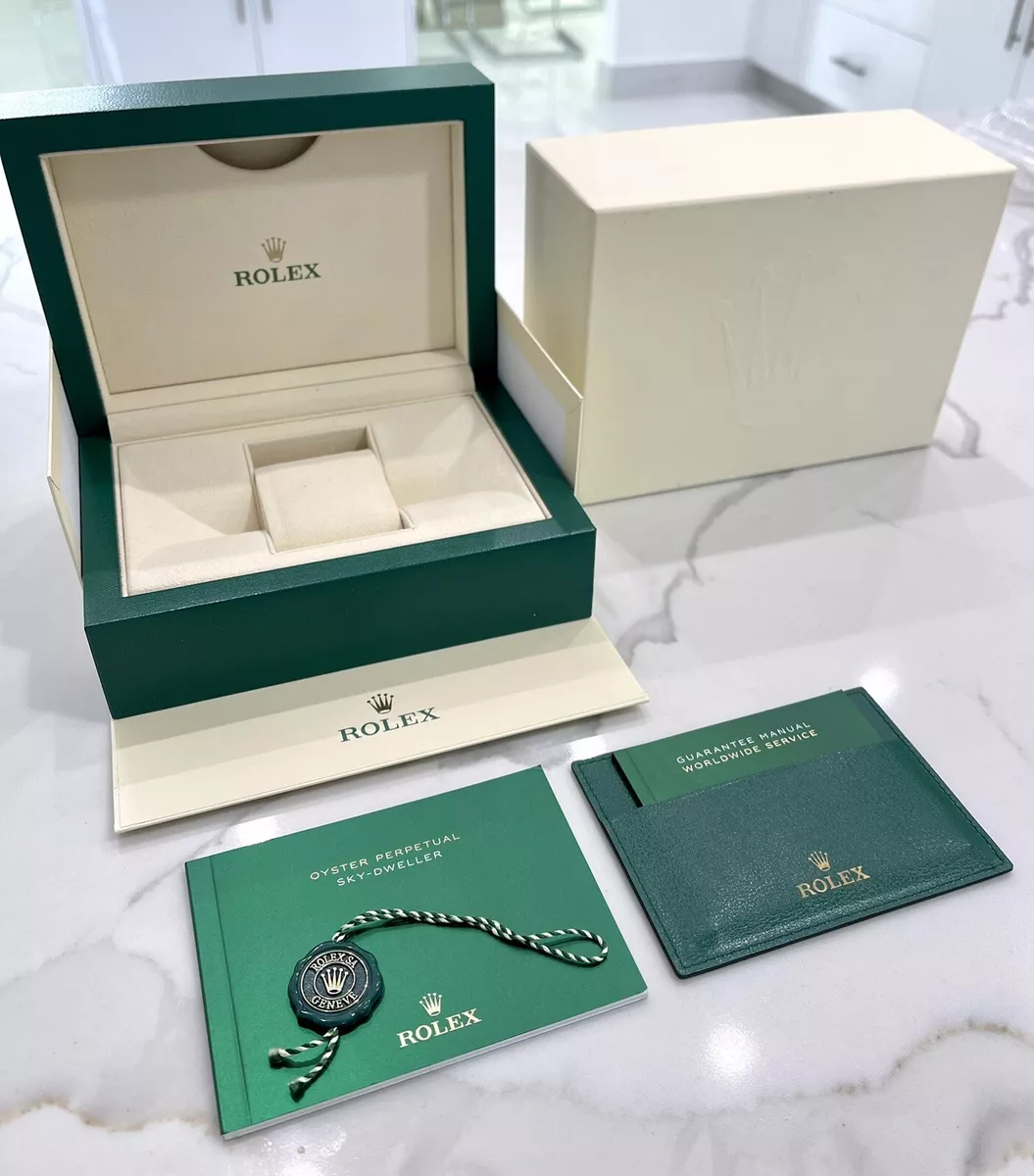 Rolex sky dweller best sale box