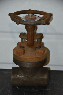 Henry Vogt 12111 1-1/4'' Threaded Gate Valve Class 800 NOS