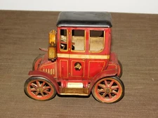 VINTAGE 5 1/4" LONG MARK MODERN TOYS LEVER ACTION OLD TIN CAR