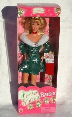 festive season barbie 1997
