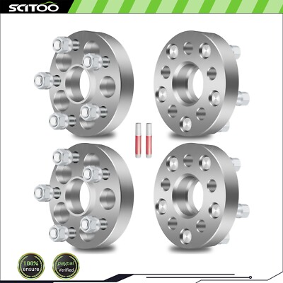 4X 1 inch Hubcentric Wheel Adapters 5x100 to 5x4.5 For Subaru Impreza 1993-2023