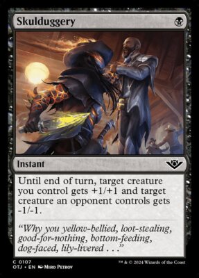 MTG Magic the Gathering Skulduggery (107/441) Outlaws of Thunder Junction LP