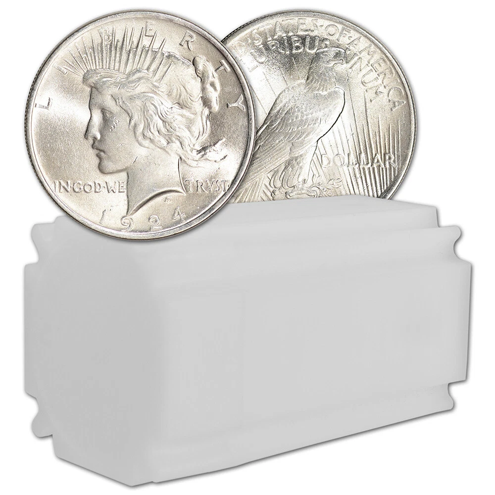 Silver 1924 Year Peace Dollars (1921-1935) for sale | eBay