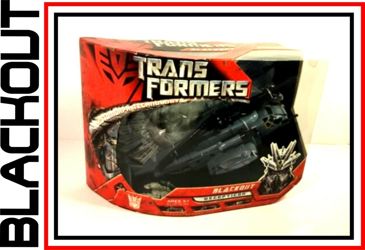 Transformers Movie 2007 _ Voyager Class_ Blackout _ (MIB) | eBay