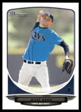 Jesse Hahn 2013 Bowman Prospects #BP7 Tampa Bay Rays