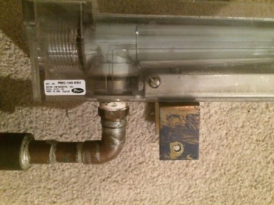 Pompe à Eau Grundfos UP15-58 B7 Avec Débitmètre Et Pressostat, 1HP, Occasion
