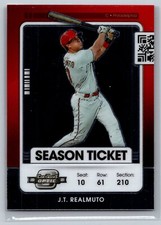 2021 Panini Contenders Optic Baseball #7 J.T. Realmuto  Philadelphia Phillies