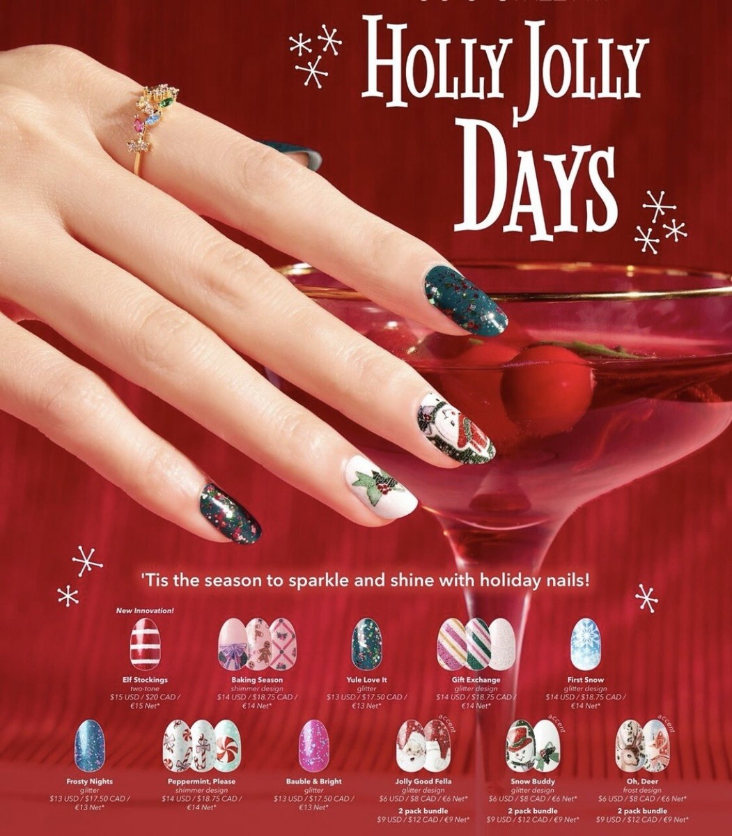 Color Street Holiday 2024 SNOW BUDDY ⛄️*Accent Pack* MICRO-Matte - Main Image