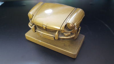 M B GT Messing Optik Auto Visitenkarten Halter 