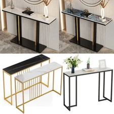 Various Design Accent Console Table Sintered Stone Hallway Entry Way Modern Home