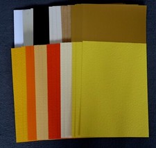 48 SHEETS A4 CARD/PAPER LOT 2, FREE SELF ADHESIVE SHEETS, FREE STORAGE WALLET