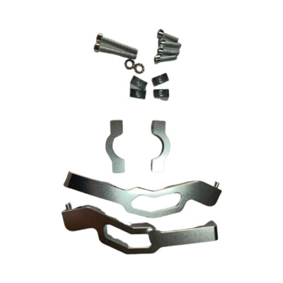 Schneemobilen Handschutzhalterung Gerader Lenker für 16-19Rush/SWITCHBACK Silber