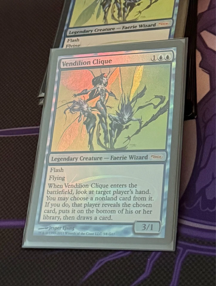 Foil Vendilion Clique NM+ Judge Promos - Image 3 of 4