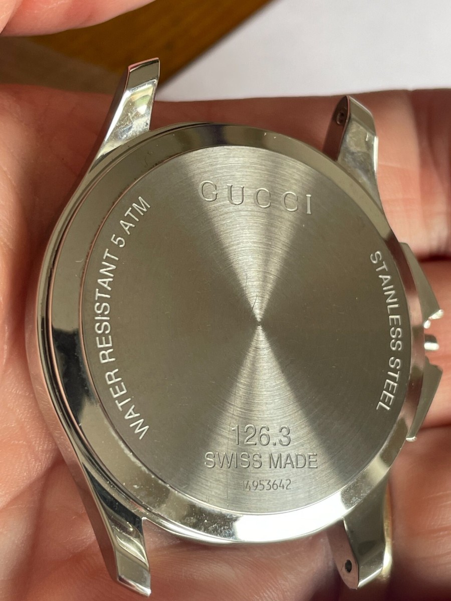 GUCCI Stainless Steel Watch Case, Ref (A659)