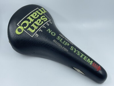 VINTAGE 1993 Selle San Marco ROLLS Gold Rail Embroidered Saddle VERY GOOD  USED | eBay