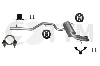 Silencieux Arrière PEUGEOT 407 508 2.0 D 136-163cv 2007-2015 - Neuf BFC