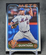 Jose Quintana 2024 Topps Series 1 Flagship Baseball Card #98 New York Mets