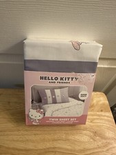 NWT Hello Kitty And Friends Twin Sheet Set 3pc