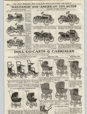1922 PAPER AD Dan Patch Pedal Car Cars American National Hornet Hudson Cadillac