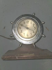 Sessions Ship's Wheel Model M Electric Synchronous Clock