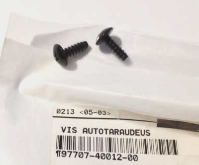 Yamaha Tapping Screw NOS 97707-40012-00 Qty. 2 (L-7896) | eBay