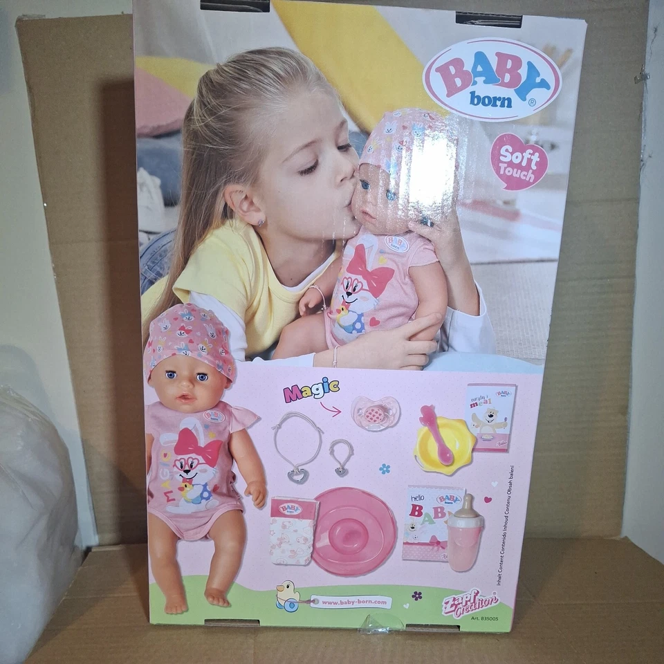 BABY born Zapf Creation Magic Girl Babypuppe 43 cm mit Zauberschnuller - Bild 2 von 3