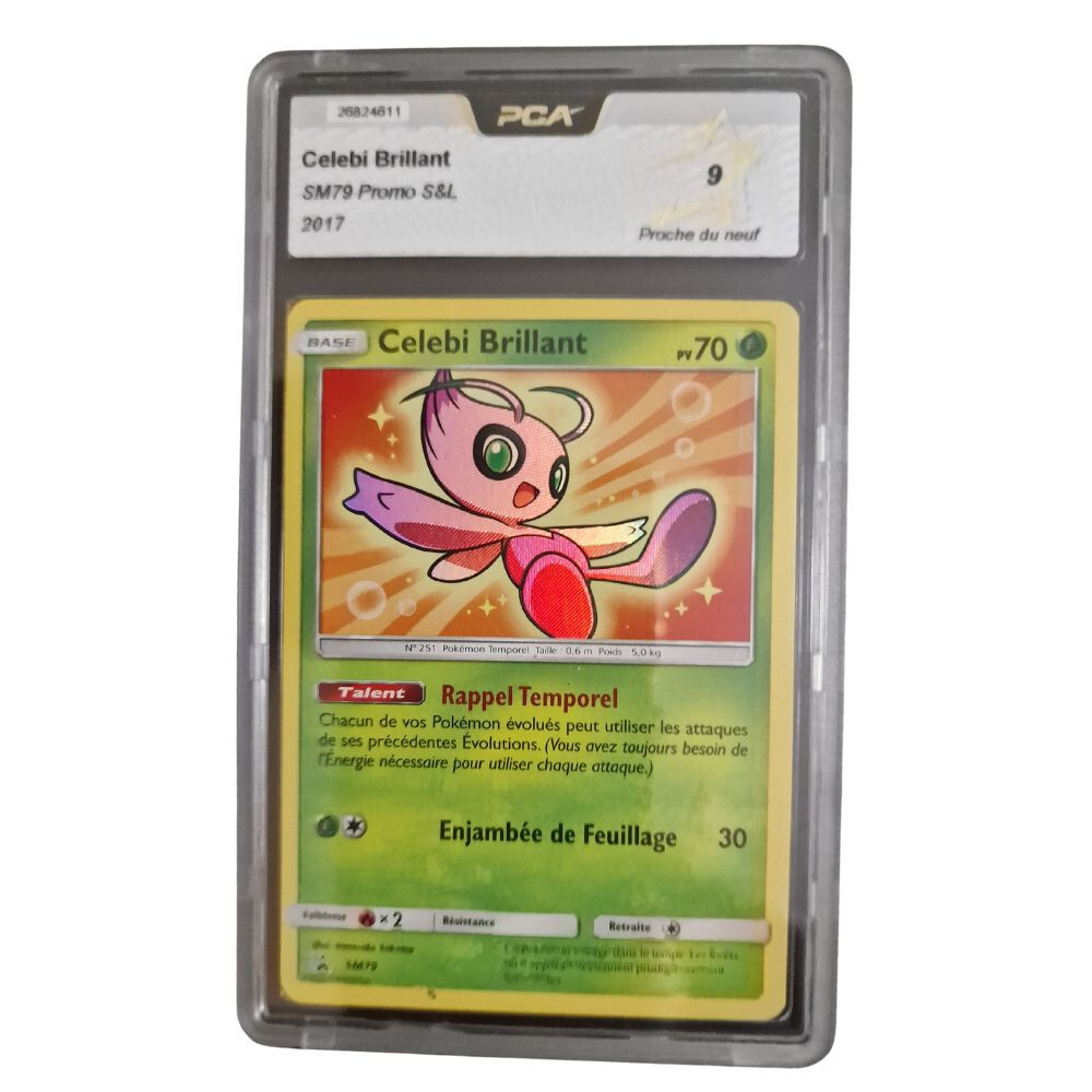 2017 Shiny Celebi Shining SM79 Promo - PCA 9 French Brilliant