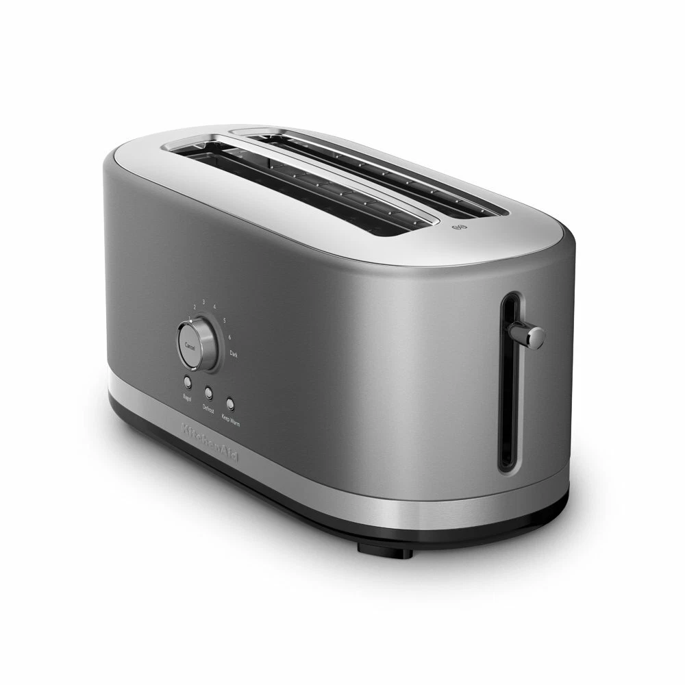 Long slot top toaster 4 slice