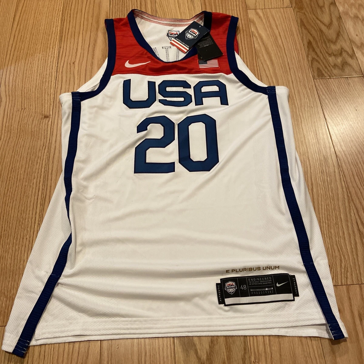 Nike Team USA (Home) Authentic Men's Basketball Jersey