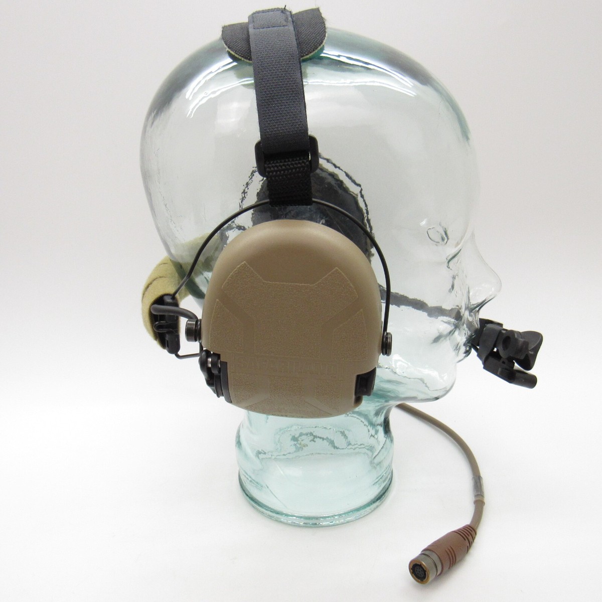 TCI Liberator III Safariland Headset Dual Comm PTT CCT TACP/JTAC
