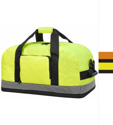 4 Stück Set Shugon Reisetasche bedruckbar 50L Essential Hi-Vis Work Bag Seattle 