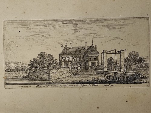Gravure sur papier / Israël SYLVESTRE ( 1621-1691 )