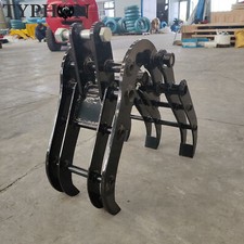 NEW Grapple Wide Opening Grabber Mini Excavator Attachment For Small Diggers