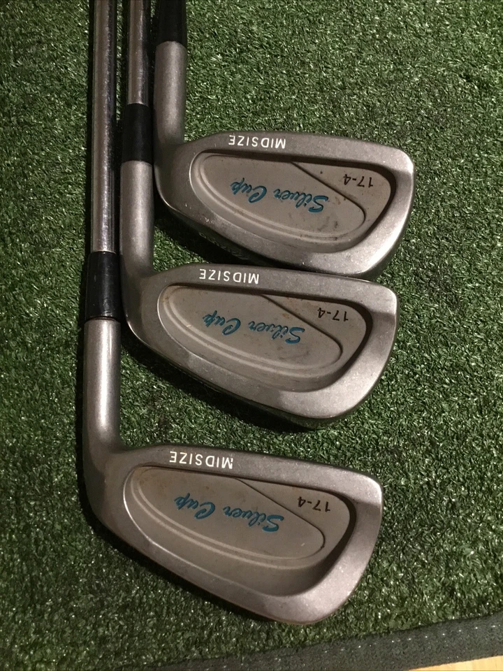 Mizuno Silver Cup Mid-Size Irons Set (6-PW-SW) True Temper Steel Shafts - Image 3 of 4