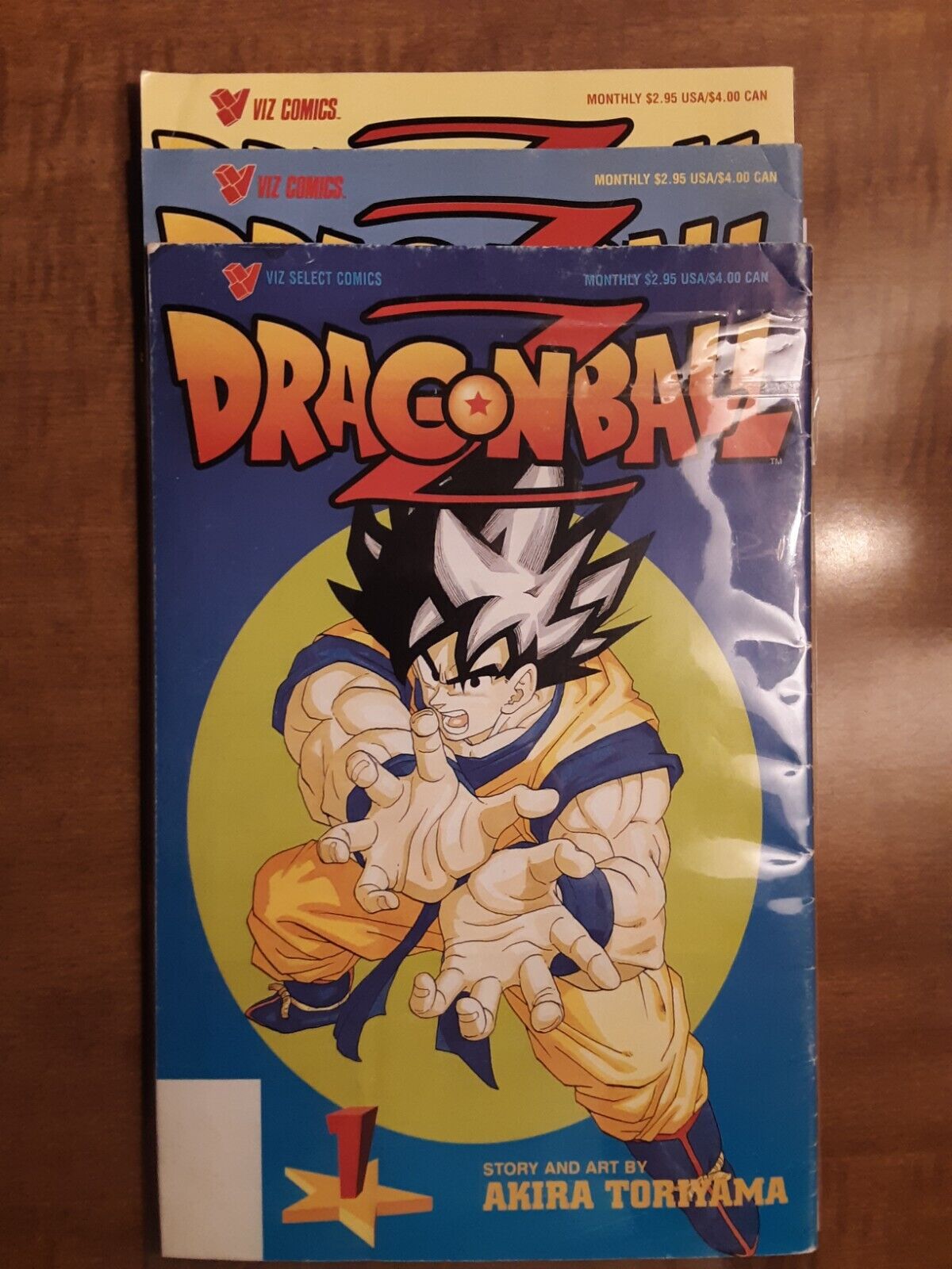 1999 Dragon Ball Z Comics - #s 1, 3, 4