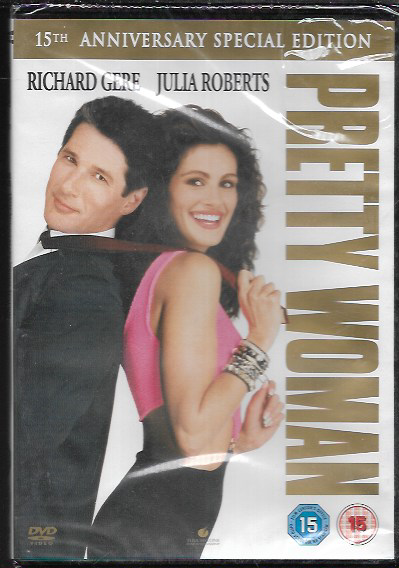 PRETTY WOMAN ANNIVERSARY EDITION R2 DVD RICHARD GERE JULIA ROBERTS NEW/SEALED