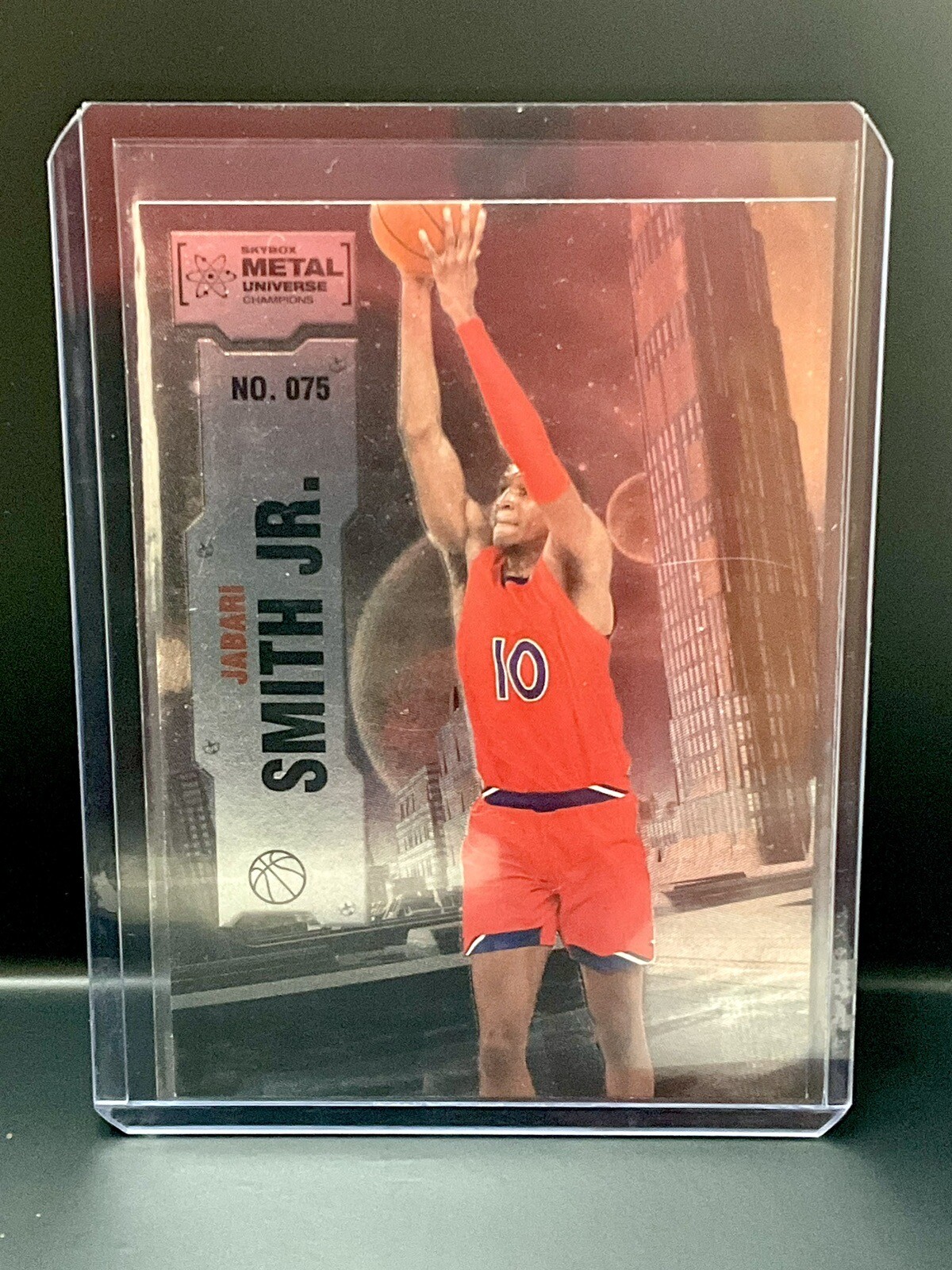 2022 Skybox Metal Universe Champions Jabari Smith Jr. #075