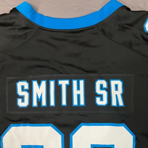 New Nike Steve Smith Sr Carolina Panthers NFL Game Jersey Men's Sz 4XL $130 - Picture 10 of 12