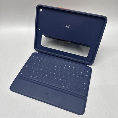 LOGITECH YU0073 RUGGED COMBO 3 IPAD KEYBOARD CASE BLUE FOR IPAD 7TH 8TH 9TH GEN