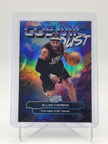 2025 Topps Cosmic Chrome Allen Iverson Base (RAW)
