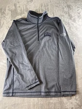 The North Face Pullover Mens Large Gray 1/4 Zip Alamo Bowl Base Layer Athleisure