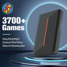 500GB Gaming Hard Drive Hyper Base Lbox for PS4 PS3 Wii GameCube Preloaded Wi iU