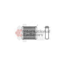 Wärmetauscher Innenraumheizung für Opel Vectra A CC 88_ 89_ 86_ 87_