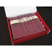 Creative Memories Red BeigeStrap PicFolio 6x7 Minutes Album Easel