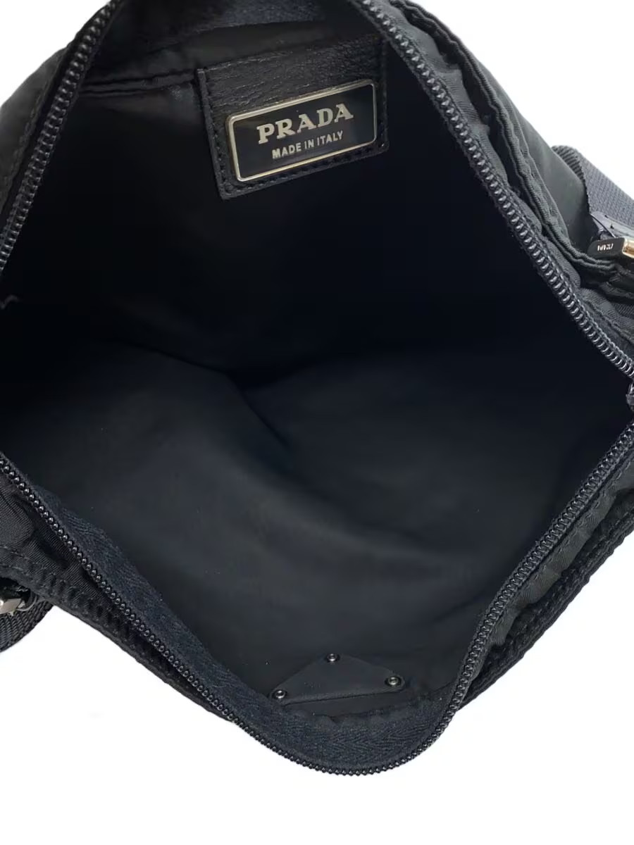 Authentic PRADA Triangle Logo Triangle Logo Shoul… - image 6