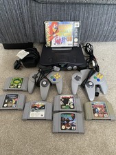Nintendo 64 N64 Console Bundle 7x Games 2x Controllers PAL Pokémon Perfect Dark