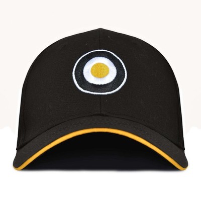 Lambretta Herren Target Cap Baseball Cap - Schwarz - OS